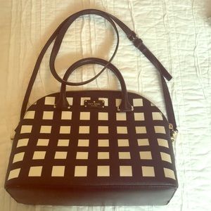 Kate Spade checkered bag great condition